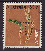 1969 - 20c Wheat (although the perfin appears to be 5x4 holes it's actually 5x5) - rated S