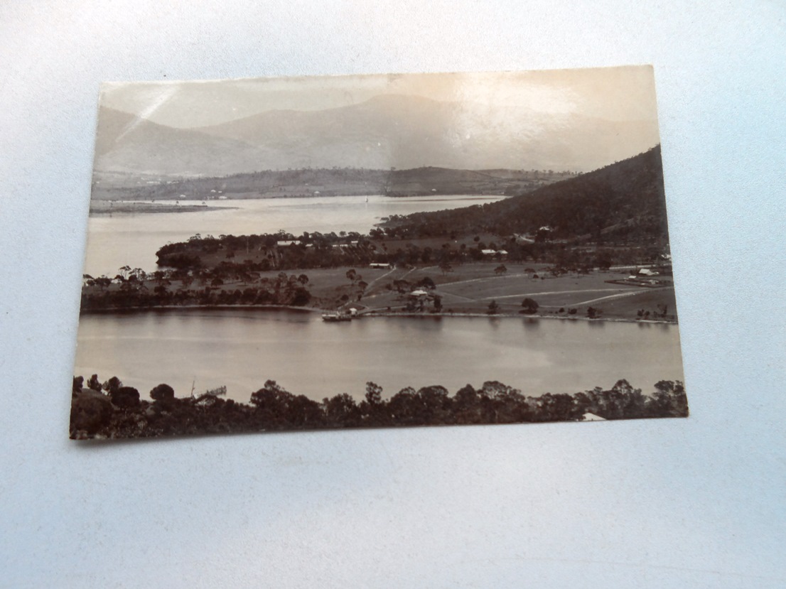 An unusual Beattie card with view from east risdon