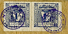 Launceston Parcel Stamp Cancel